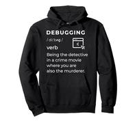 Funny Debugging Definition Programmer Error Humor Pullover Hoodie