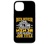 Funny Deck Officer Job Title Case for iPhone 13