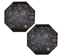 Funny Decorative Sign, Personalized Metal Mathematics And Physics Sign for Wall Decor, Custom Tin Signs 2PCS for Bar, Lightweight Plaque for Garden, Bedroom Decor Poster 11.8 Inches