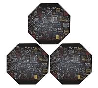 Funny Decorative Sign, Personalized Metal Mathematics And Physics Sign for Wall Decor, Custom Tin Signs 3PCS for Bar, Lightweight Plaque for Garden, Bedroom Decor Poster 11.8 Inches