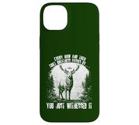 Funny Deer Every Now and Then Quiet Greatness Passes By Stag Case for iPhone 14 Plus