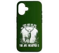 Funny Deer Every Now and Then Quiet Greatness Passes By Stag Case for iPhone 16