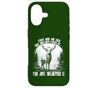 Funny Deer Every Now and Then Quiet Greatness Passes By Stag Case for iPhone 17