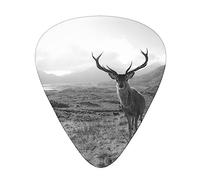 Funny Deer Guitar Pick 12 Picks Fashion Personalized Bass Pick Durable Electric Guitar Plectrums Instrument Accessories