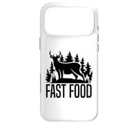 Funny Deer Hunter Fast Food Case for iPhone 17 Pro Max