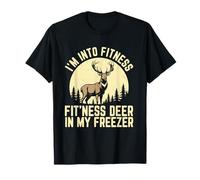 Funny Deer Hunting Fit’Ness Deer Freezer Hunter Men Women T-Shirt
