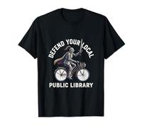 Funny Defend Your Local Library T-Shirt