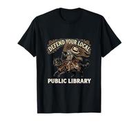 Funny Defend Your Local Library T-Shirt