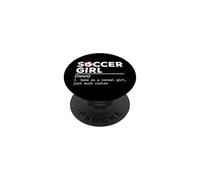 Funny Definition of a Female Soccer Player PopSockets Adhesive PopGrip