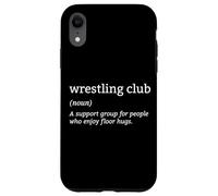 Funny Definition Wrestling Club Pro Wrestlers MMA Fighting Case for iPhone XR