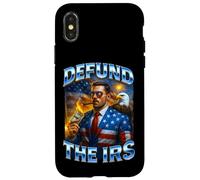 Funny Defund The IRS Anti Government Sigma Patriot Tax Meme Case for iPhone X/XS