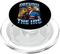 Funny Defund The IRS Anti Government Sigma Patriot Tax Meme PopSockets PopGrip for MagSafe