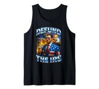 Funny Defund The IRS Anti Government Sigma Patriot Tax Meme Tank Top