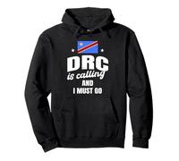 Funny Democratic Republic Of The Congo Saying DRC Lover Pullover Hoodie