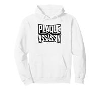 Funny Dental Hygienist Plaque Assassin Bold Identity Humor Pullover Hoodie