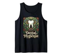 Funny Dental Hygienist Smiles Make World Brighter Tank Top
