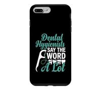Funny Dental Hygienists Say The F Word A Lot Floss Case for iPhone 7 Plus/8 Plus