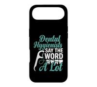 Funny Dental Hygienists Say The F Word A Lot Floss Case for iPhone Air