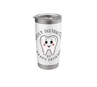 Funny Dental Office Design for a Dental Receptionist Stainless Steel Insulated Tumbler
