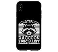 Funny Design Certified Raccoon Specialist Humor Outfit Case for iPhone XS Max