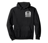 Funny Design Certified Raccoon Specialist Humor Outfit Pullover Hoodie