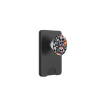 Funny Design Cute Kids Pattern Colorful Fox Owl Hedgehog PopSockets PopWallet for MagSafe