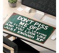 Funny Desk Accessories For Work Annoy Me At Your Own Risk Mouse Pad The Mouse Pad Funny Funny Mouse Pads For Desk