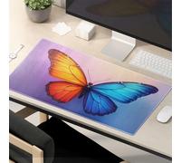 Funny Desk Accessories For Work Colorful Butterfly Wings: A Stunning Display Of Nature'S Artistry Mouse Pad The Mouse Pad Funny Funny Mouse Pads For Desk