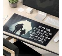 Funny Desk Accessories For Work Exploring The Unknown Together: A Father And Son'S Journey Mouse Pad The Mouse Pad Funny Funny Mouse Pads For Desk