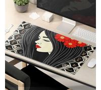 Funny Desk Accessories For Work Floral Honeycomb: Aesthetic Artistry Mouse Pad The Mouse Pad Funny Funny Mouse Pads For Desk