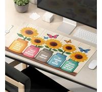 Funny Desk Accessories For Work Floral Messages In Colorful Jars Mouse Pad The Mouse Pad Funny Funny Mouse Pads For Desk