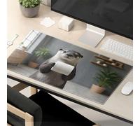 Funny Desk Accessories For Work Otter Holding Toilet Paper In Modern Home Mouse Pad The Mouse Pad Funny Funny Mouse Pads For Desk