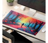 Funny Desk Accessories For Work Path To Love In The Enchanted Forest Mouse Pad The Mouse Pad Funny Funny Mouse Pads For Desk