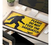 Funny Desk Accessories For Work Please Do Not Feed The Sasquatch. Mouse Pad Funny Lunch Mouse Pad Mouse Pads For Desk