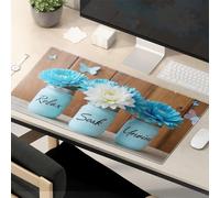 Funny Desk Accessories For Work Relax, Soak, Unwind: A Serene Floral Arrangement Mouse Pad Funny Desk Accessories For Work Mouse Pad Cool