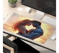 Funny Desk Accessories For Work Romantic Sunset Embrace Mouse Pad The Mouse Pad Funny Funny Mouse Pads For Desk