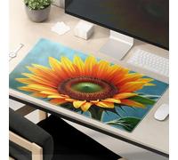 Funny Desk Accessories For Work Sunflower In Full Bloom Mouse Pad The Mouse Pad Funny Funny Mouse Pads For Desk