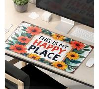 Funny Desk Accessories For Work This Is My Happy Place. Mouse Pad Big Mouse Pad Cute Mousepad