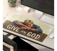 Funny Desk Accessories For Work Trust In God'S Plan Mouse Pad The Mouse Pad Funny Funny Mouse Pads For Desk