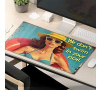 Funny Desk Accessories For Work We Don'T Swim In Your Pool. Mouse Pad Funny Lunch Mouse Pad Mouse Pads For Desk