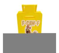 Funny Desk Decor - Novelty Rooster Pattern Acrylic Tabletop Orament - Table Novelty Acrylic Chicken Sign - For Apartment Hall Bedroom Farmhouse Meeting Tables Workstations Counter Bar