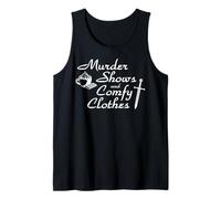 Funny Detective Stories Whodunit Mystery Series Film Buff Tank Top