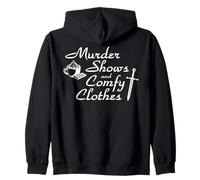Funny Detective stories Whodunit Mystery series Film Buff Zip Hoodie