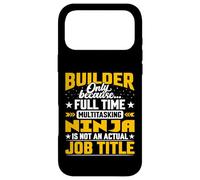 Funny Developer Manufacturer - Builder Job Title Case for iPhone 17 Pro Max