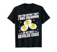 Funny Deviled Eggs Lover Thanksgiving Dinner T-Shirt