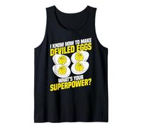 Funny Deviled Eggs Lover Thanksgiving Dinner Tank Top