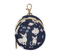 Funny Devon Rex Cats Navy Blue Baby Pacifiers Holder Case Portable Coin Purse Change Holder, Newborned Essentials