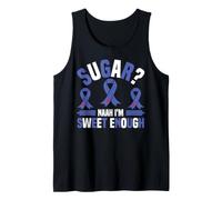 Funny Diabetes Awareness Month T1D T2D Diabetic Pancreas Tank Top