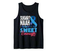 Funny Diabetes Awareness T1D T2D Diabetic Pancreas Tank Top