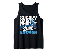 Funny Diabetes Awareness T1D T2D Diabetic Pancreas Tank Top